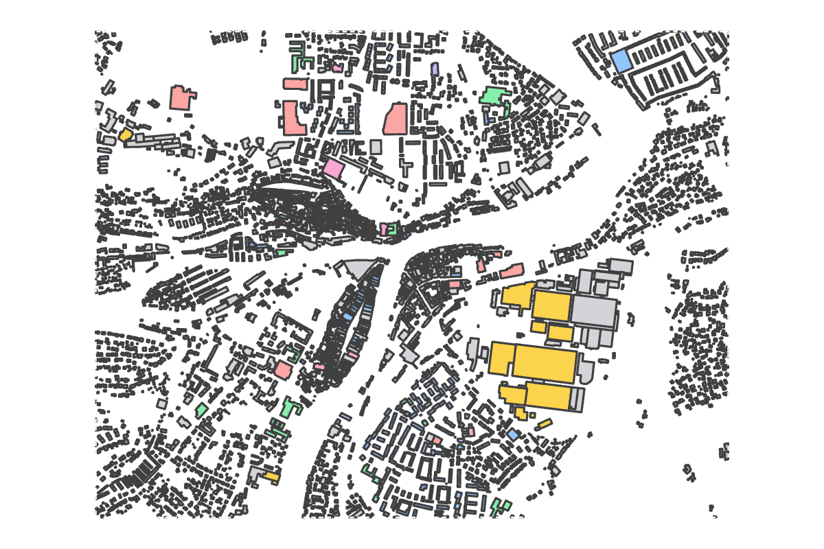 Program breakdown map
