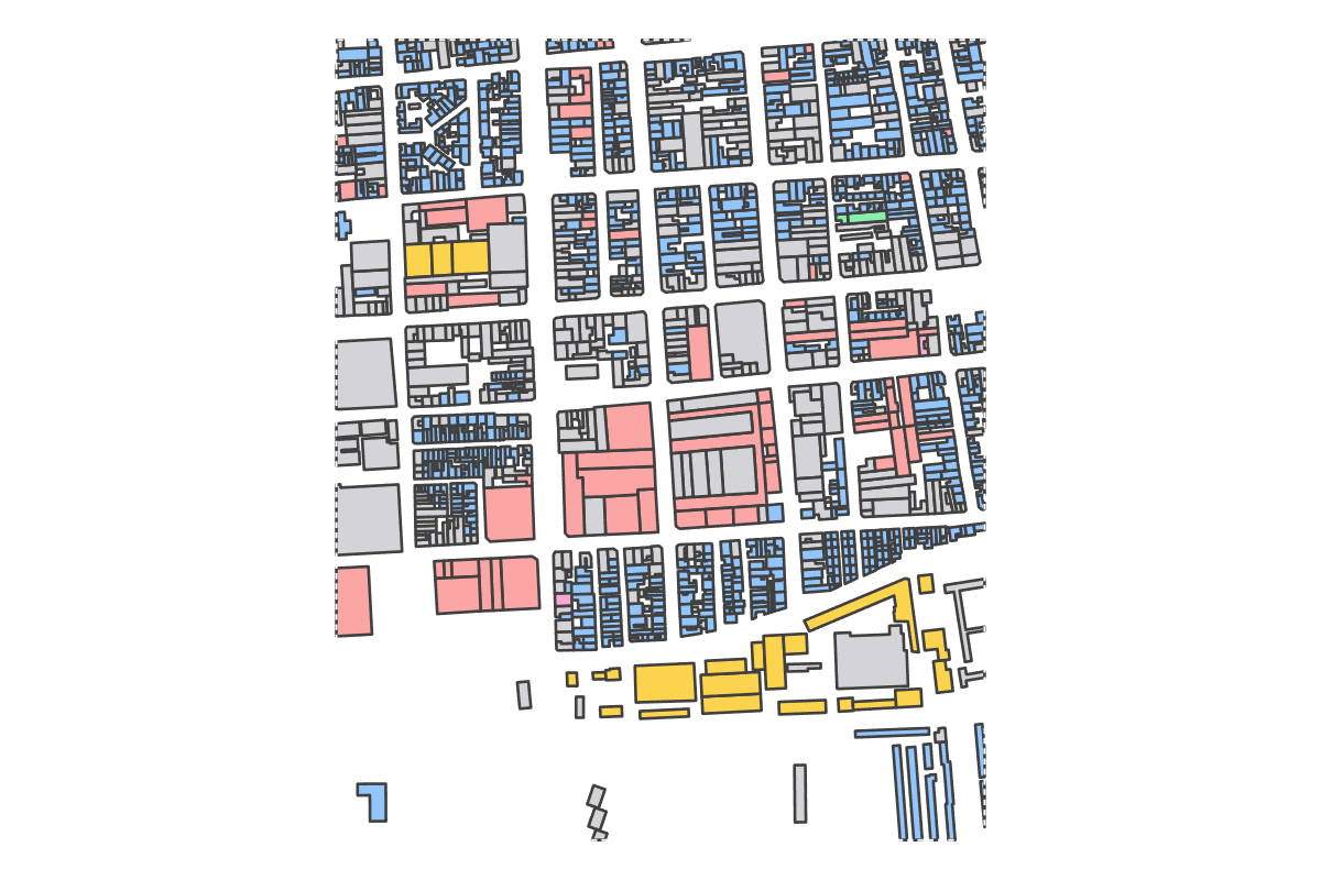 Program breakdown map