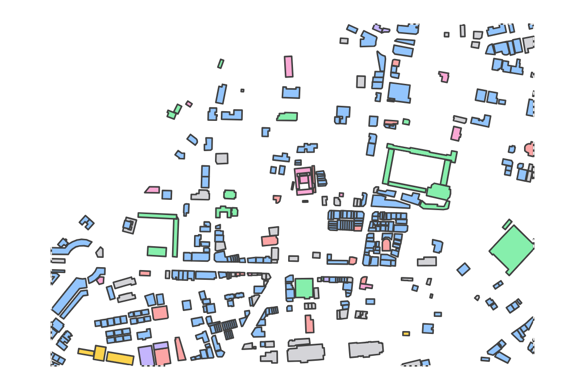 Program breakdown map