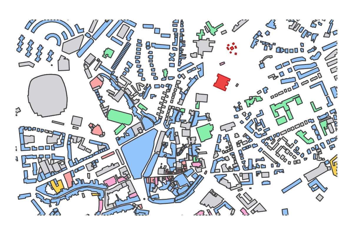 Program breakdown map