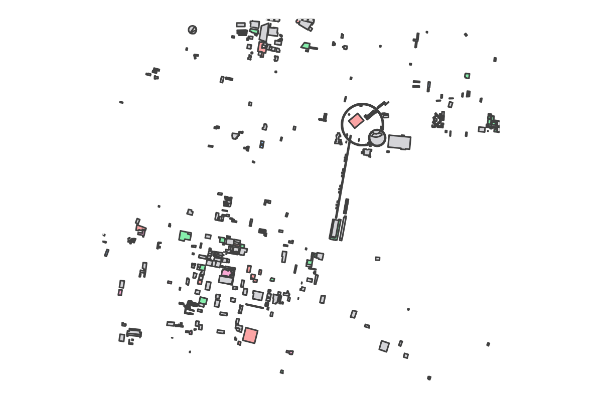 Program breakdown map