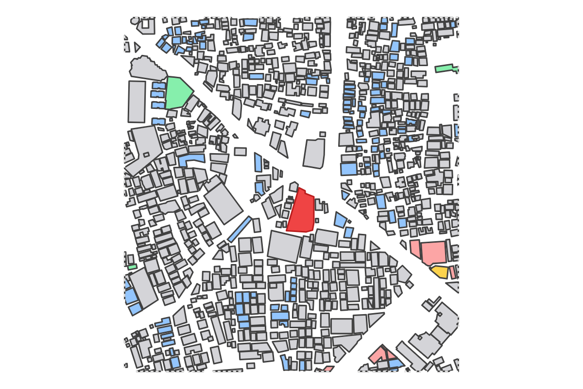 Program breakdown map