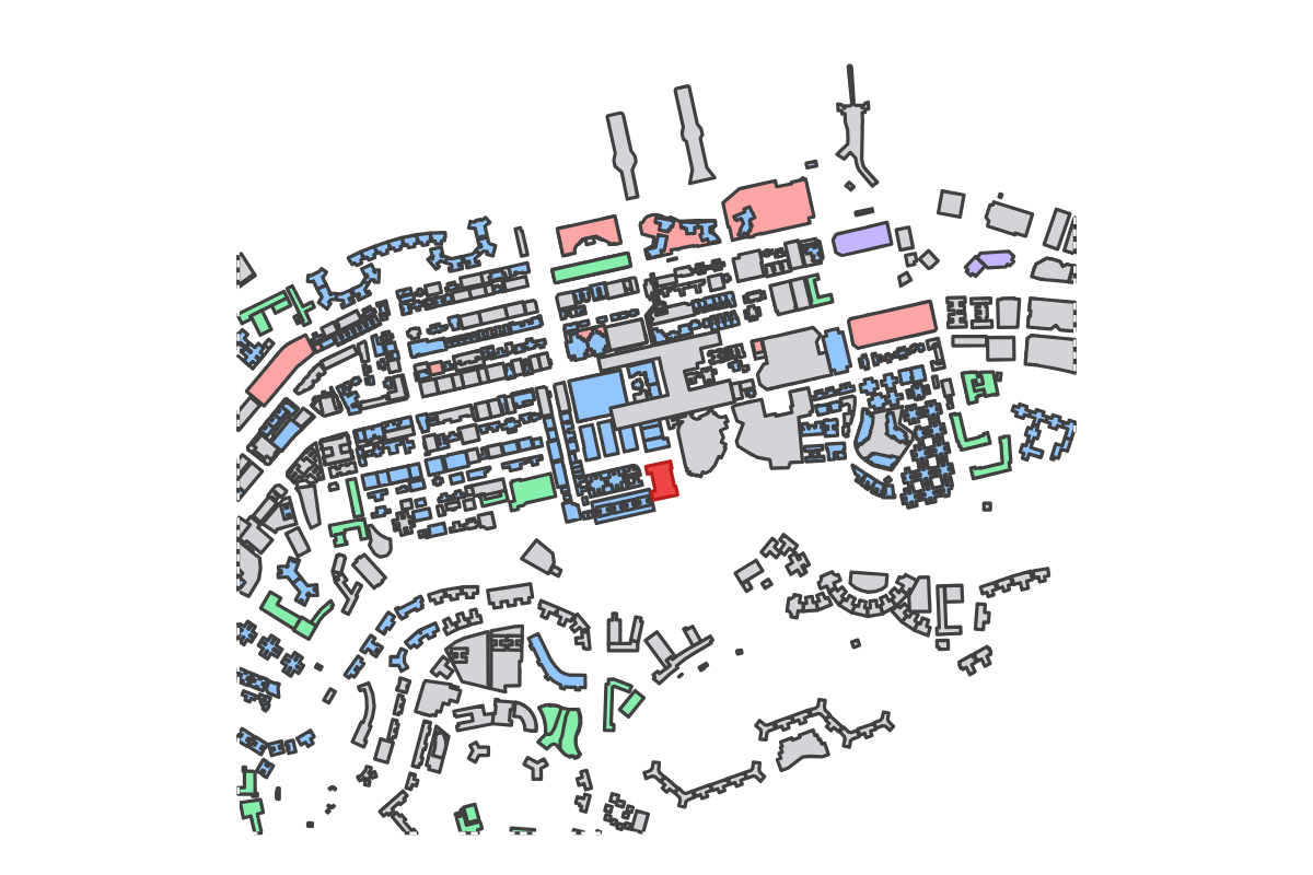 Program breakdown map