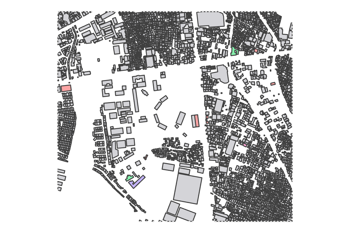 Program breakdown map