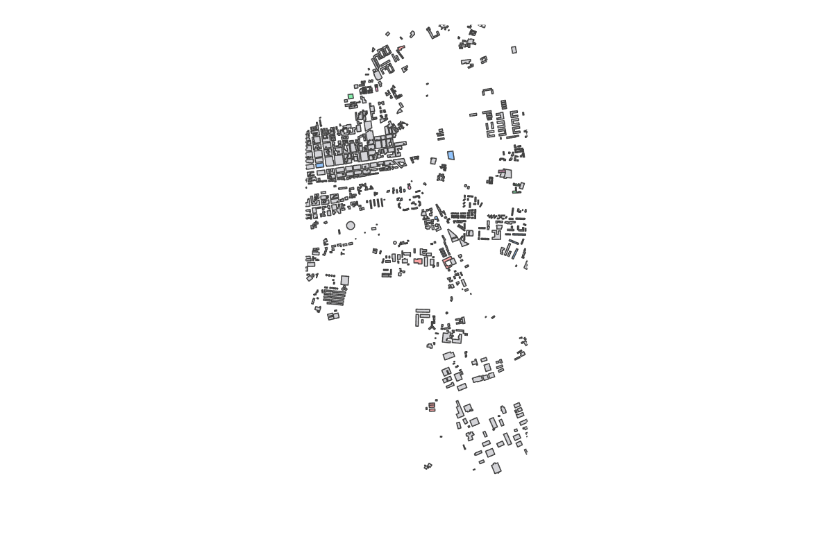 Program breakdown map