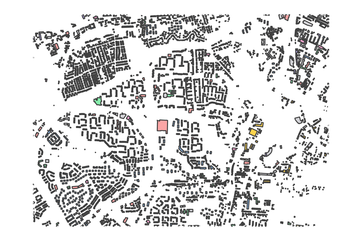 Program breakdown map