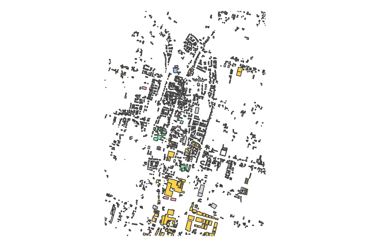 Program breakdown map