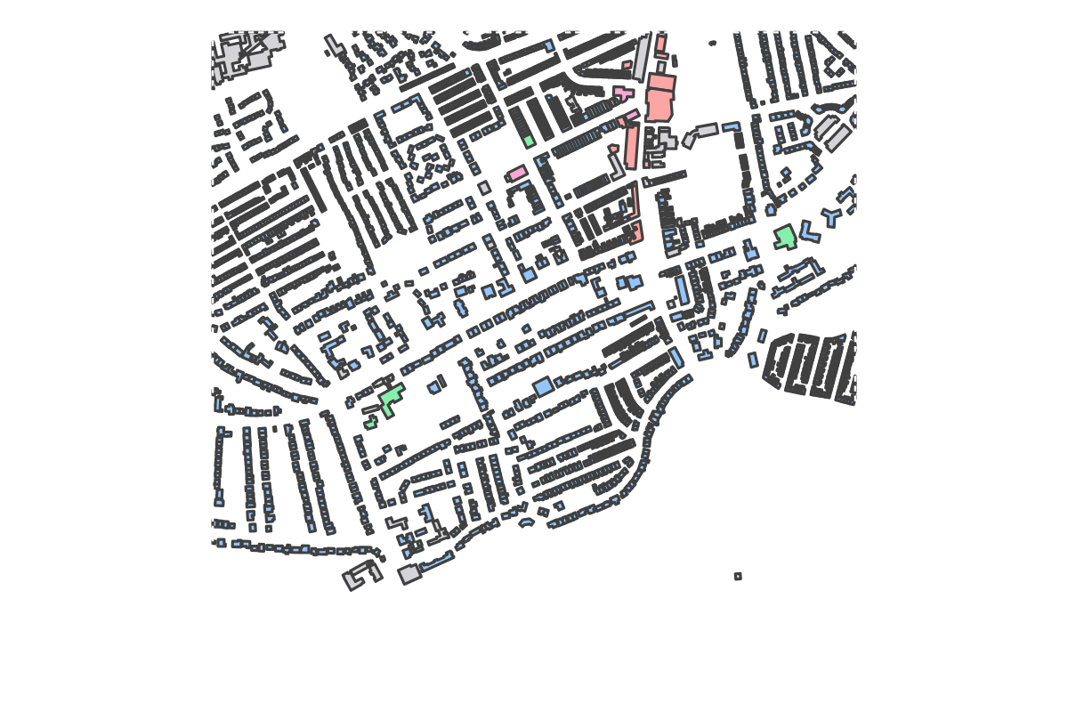 Program breakdown map