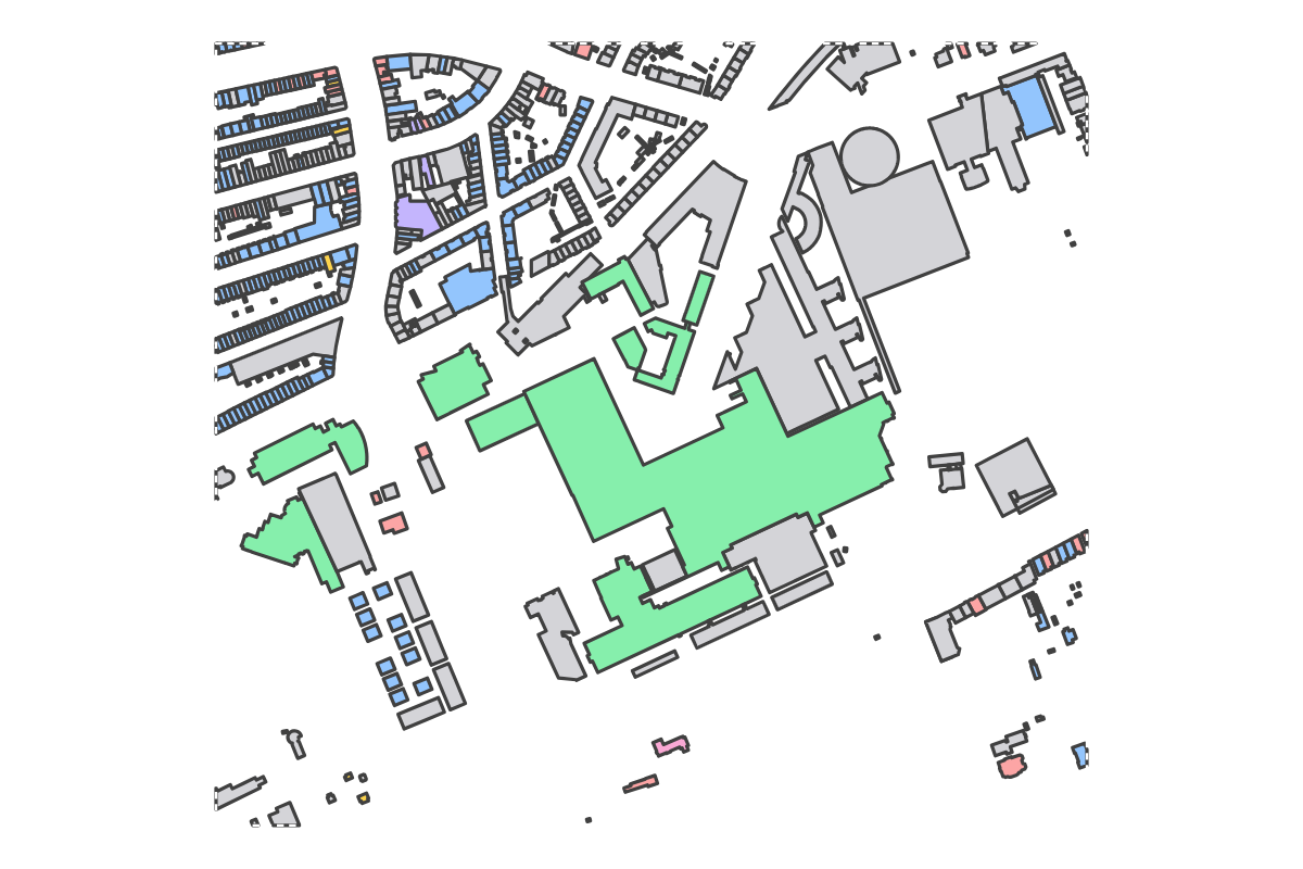 Program breakdown map