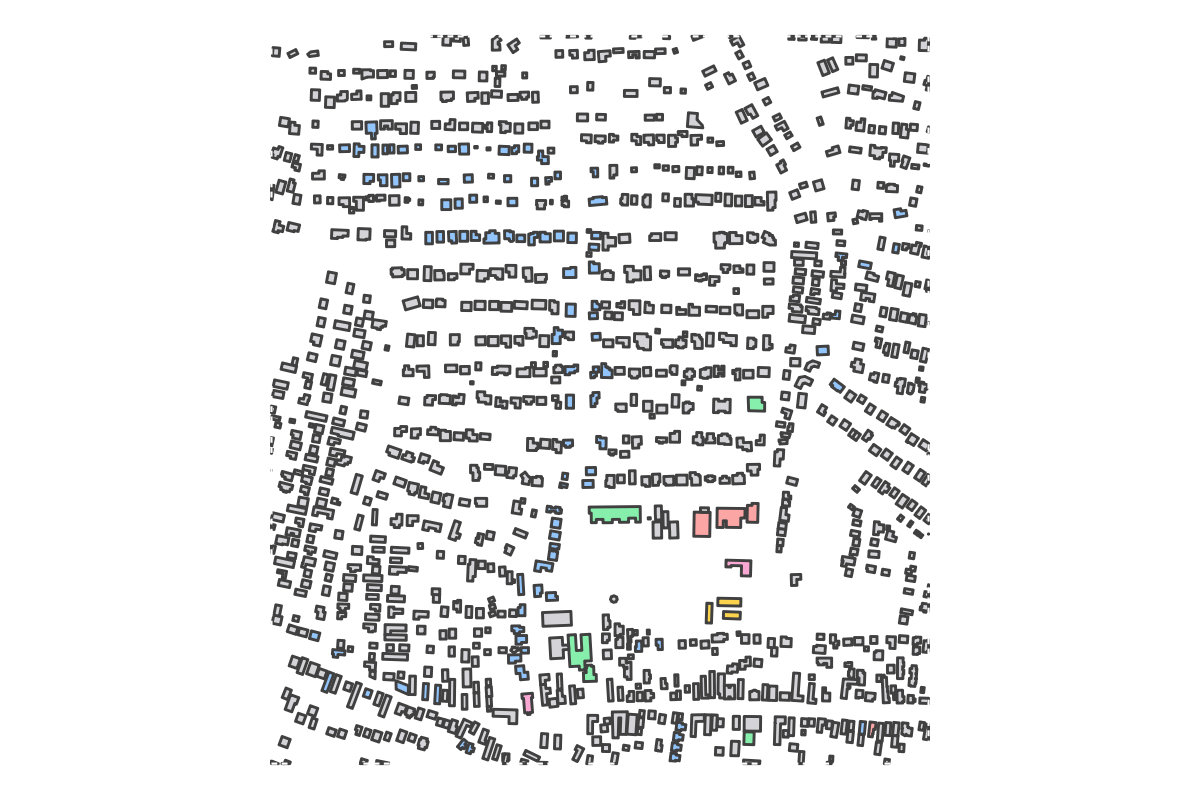 Program breakdown map