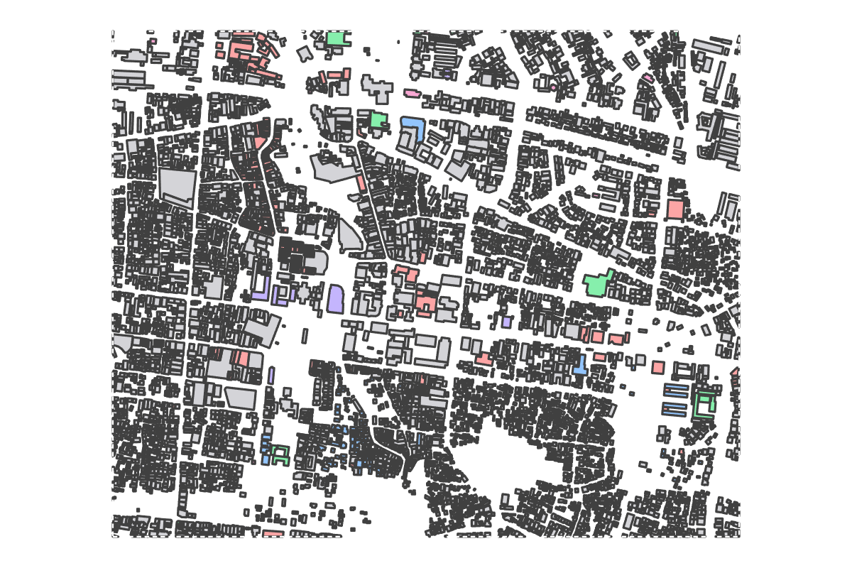 Program breakdown map