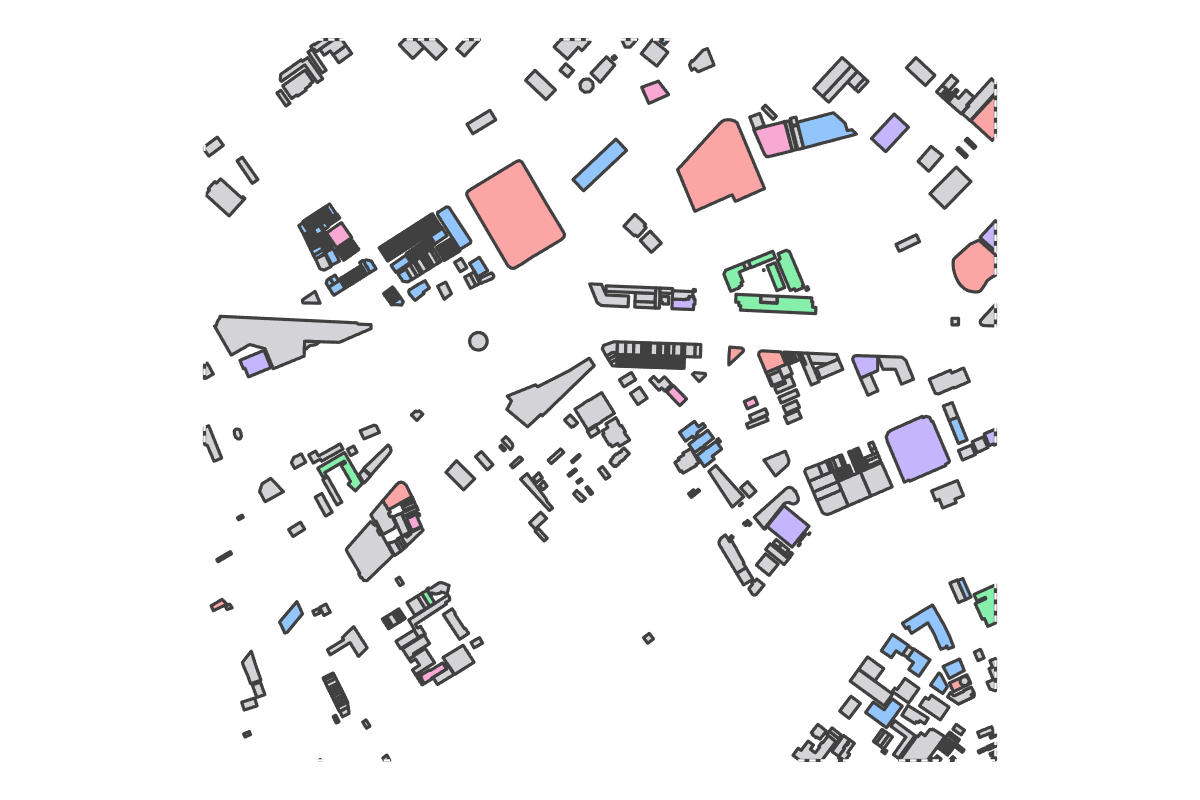 Program breakdown map