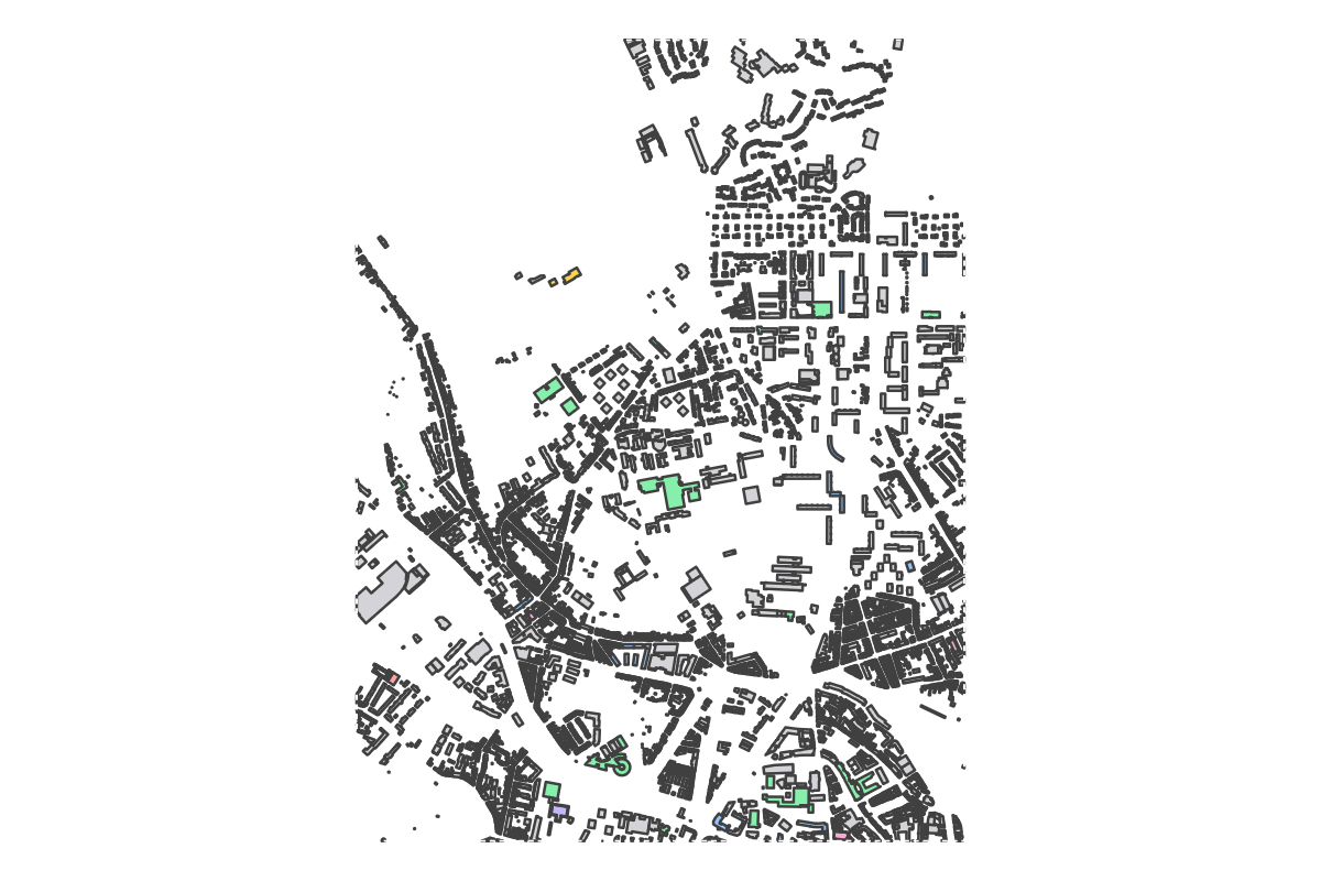 Program breakdown map