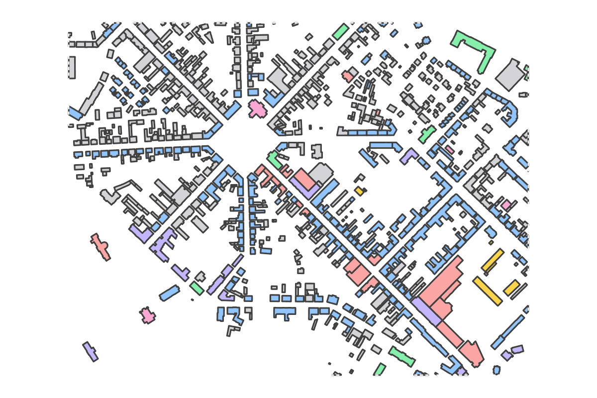 Program breakdown map