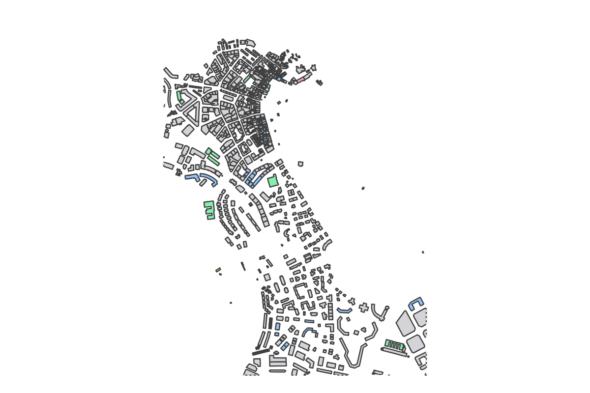 Program breakdown map