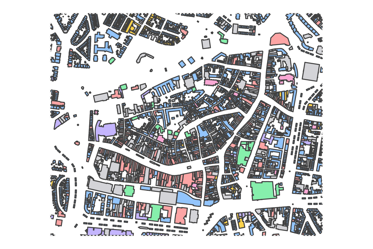 Program breakdown map
