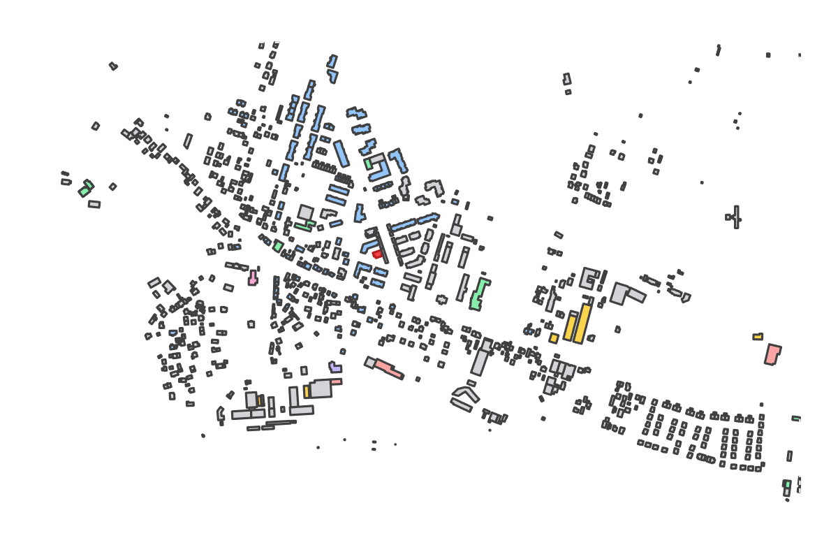 Program breakdown map