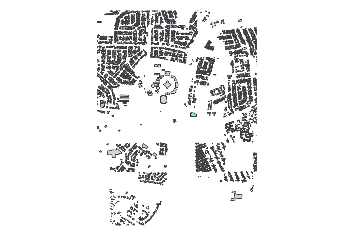 Program breakdown map