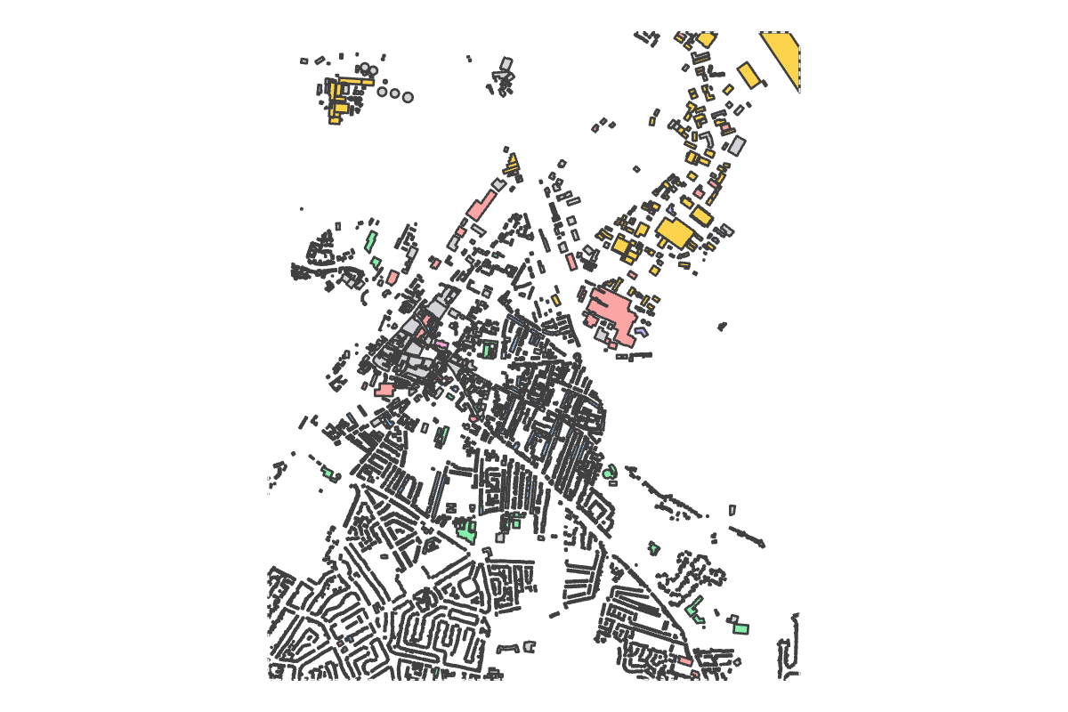 Program breakdown map