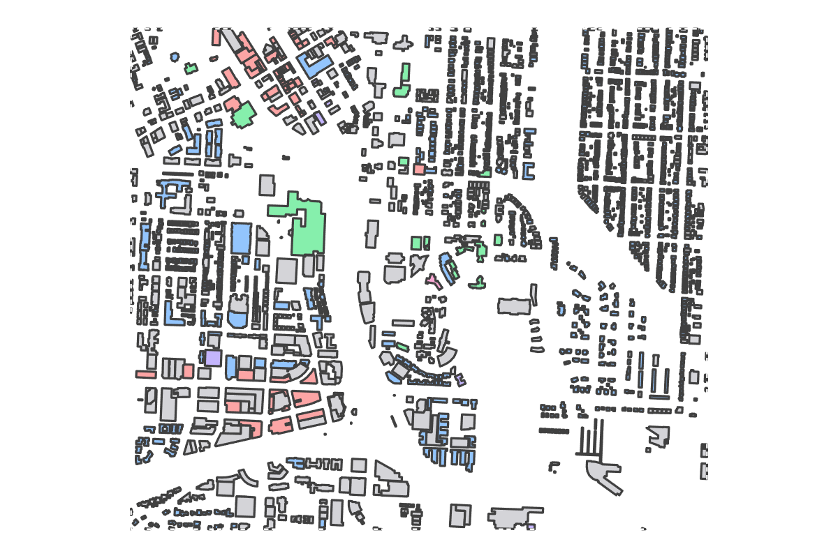 Program breakdown map