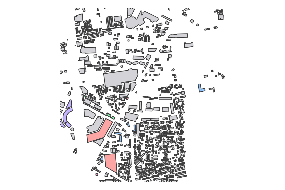 Program breakdown map