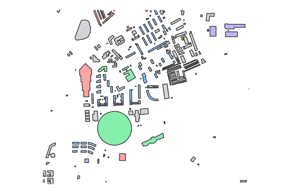 Program breakdown map
