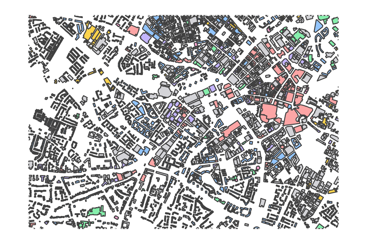 Program breakdown map