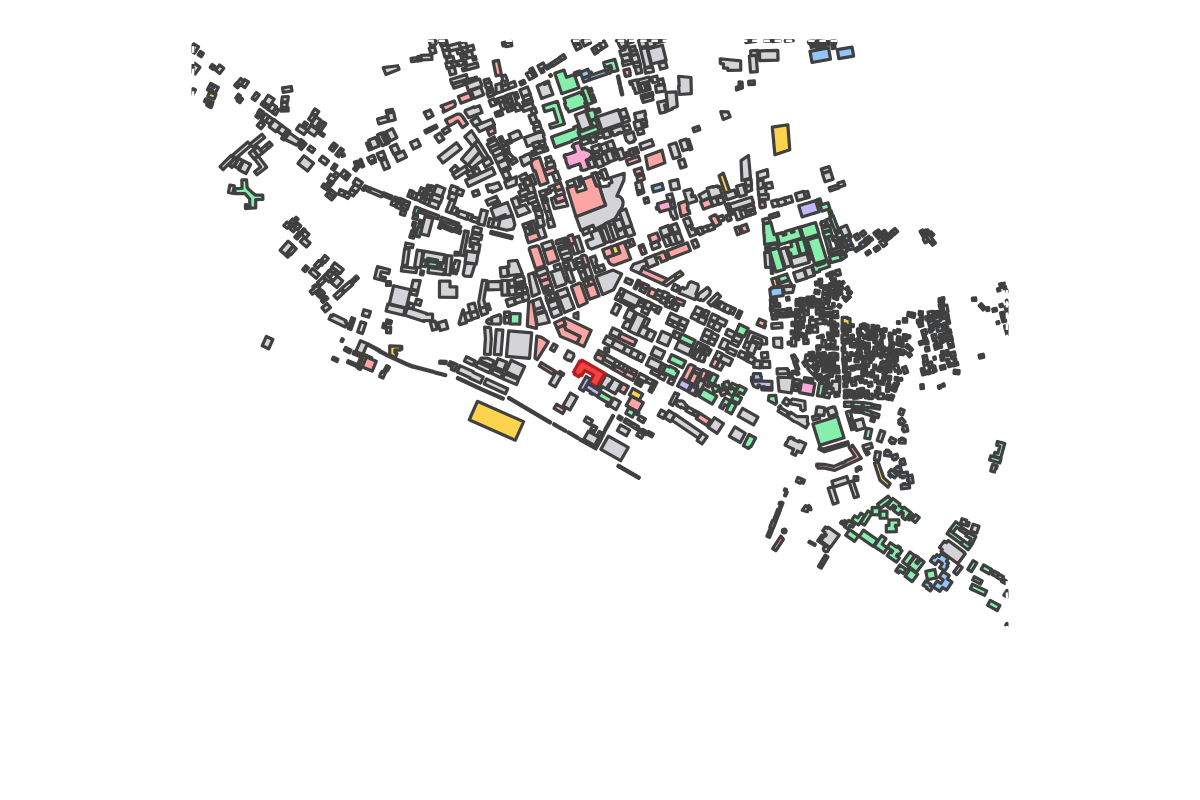 Program breakdown map