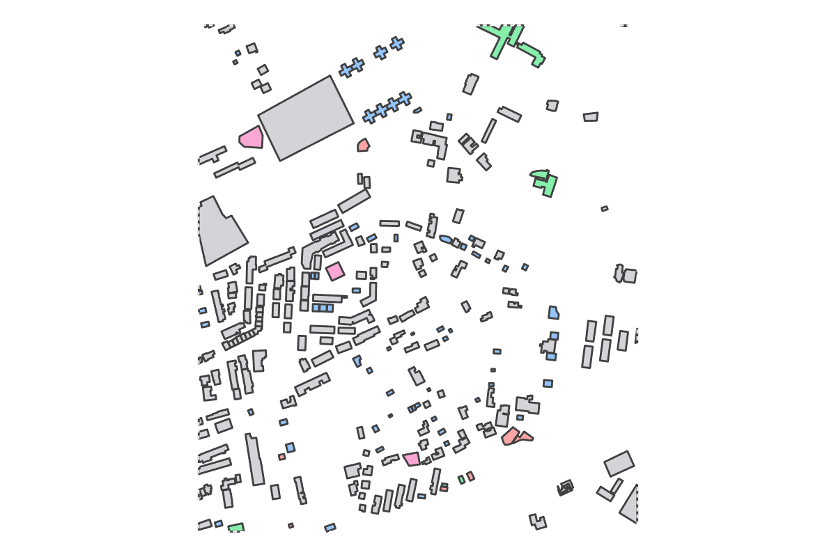 Program breakdown map
