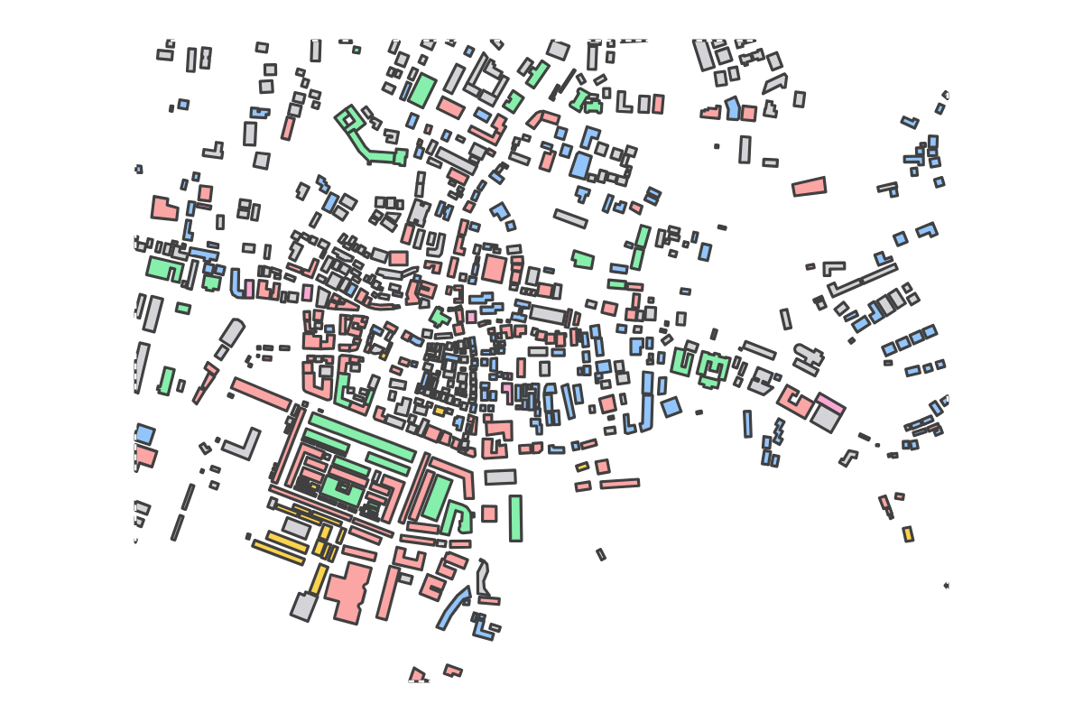 Program breakdown map