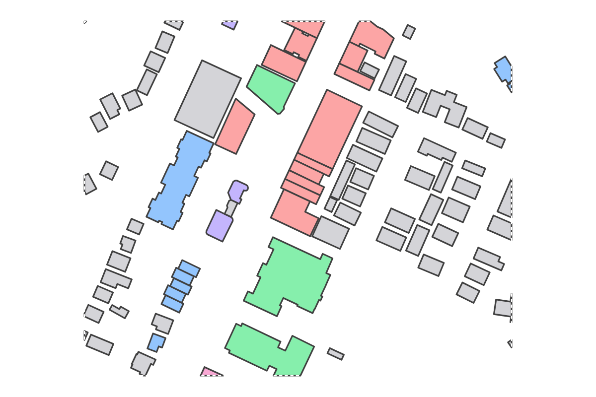 Program breakdown map