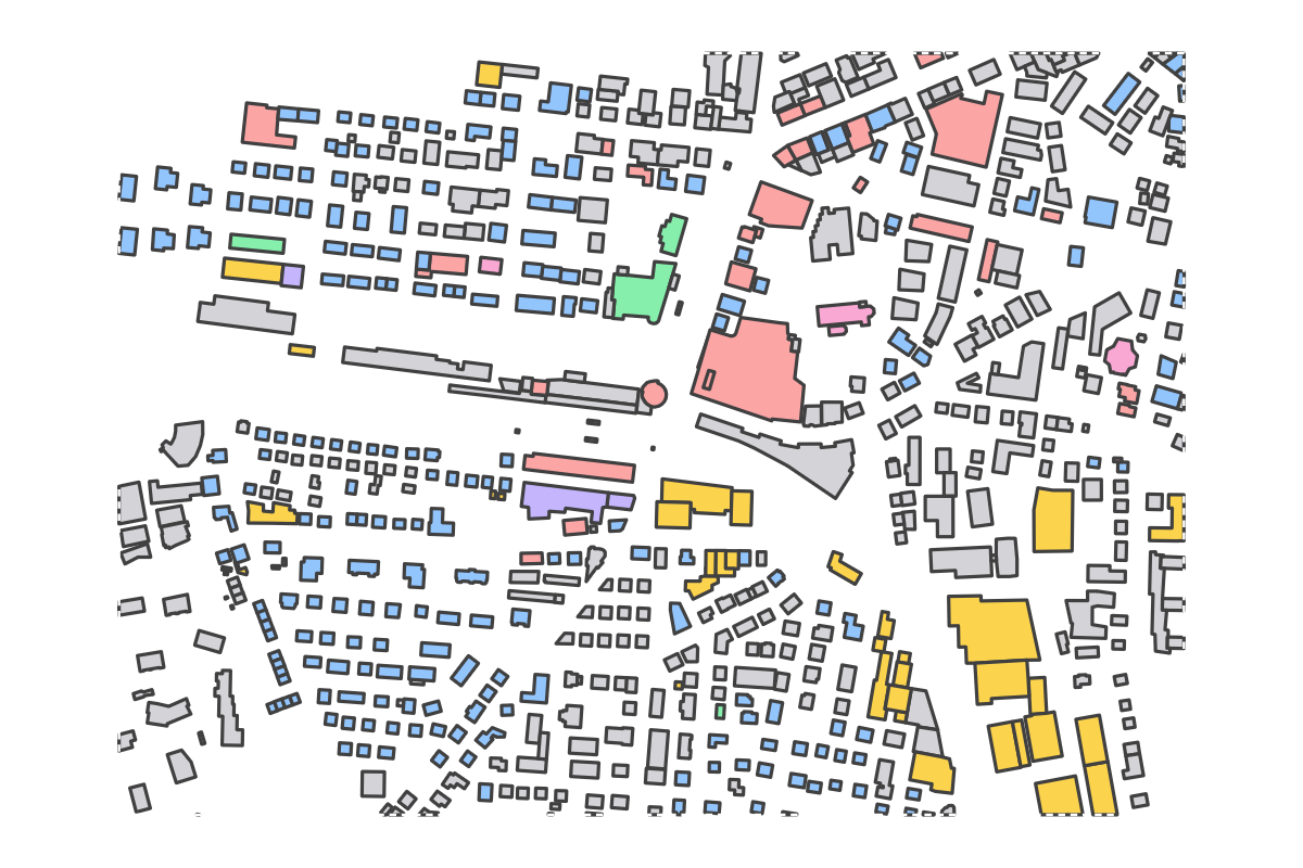 Program breakdown map