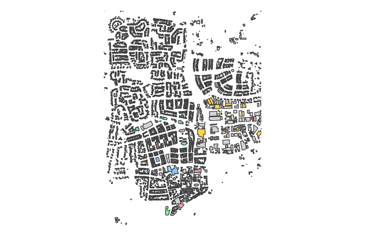 Program breakdown map
