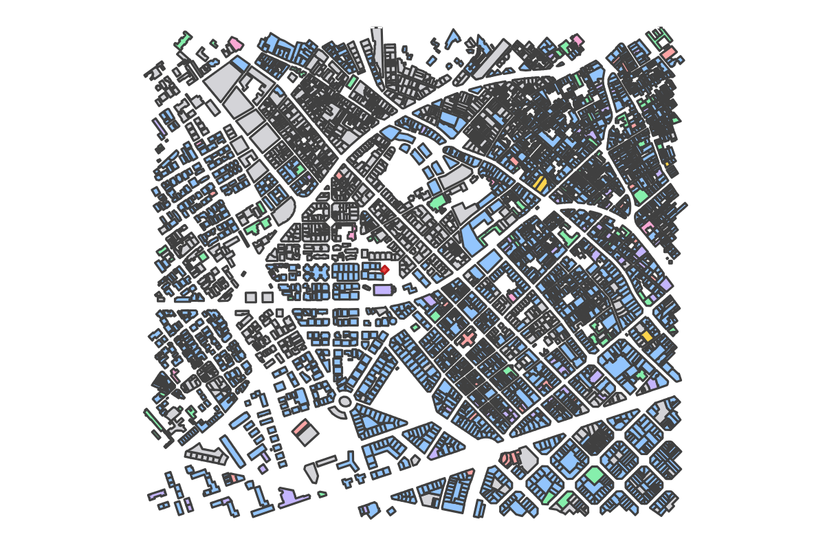 Program breakdown map