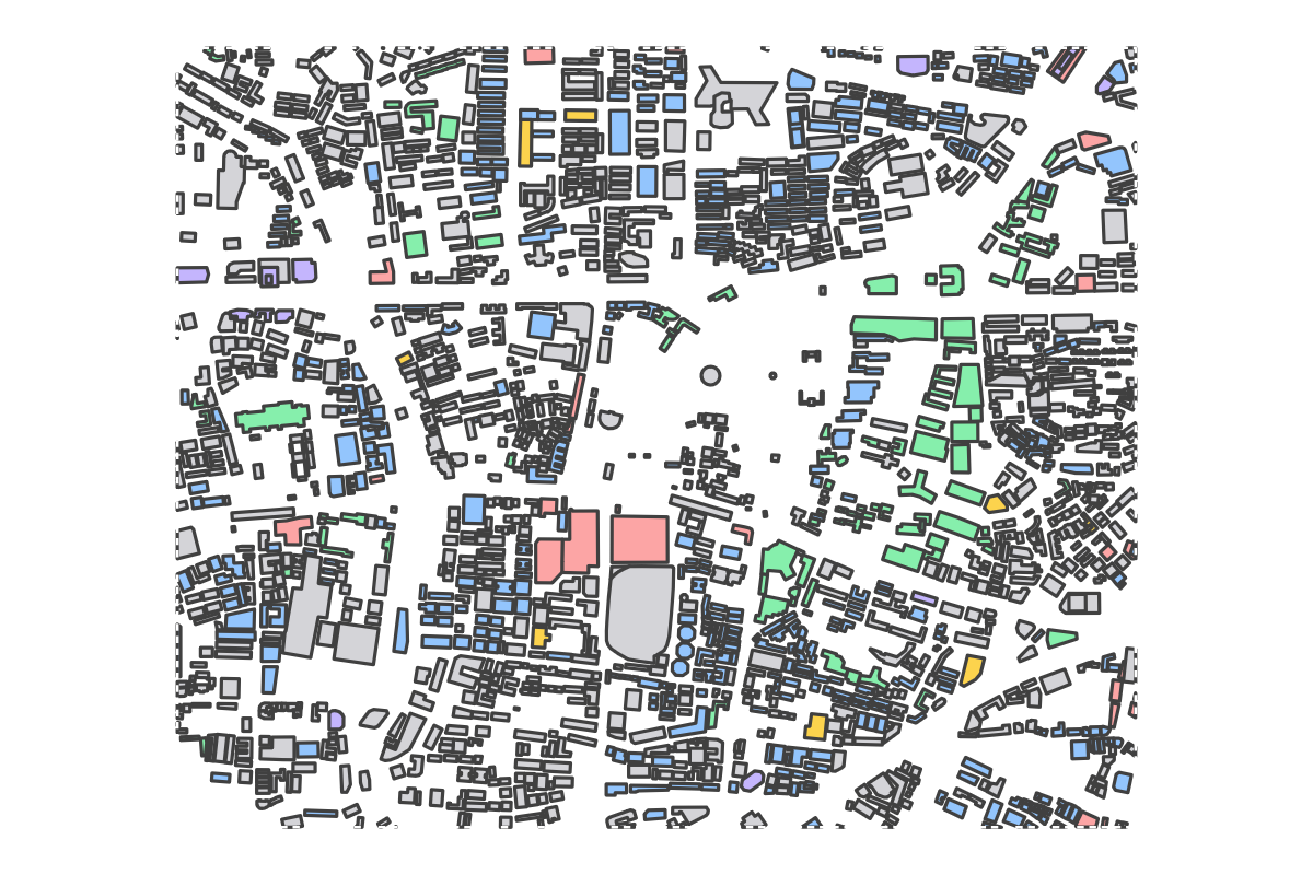 Program breakdown map
