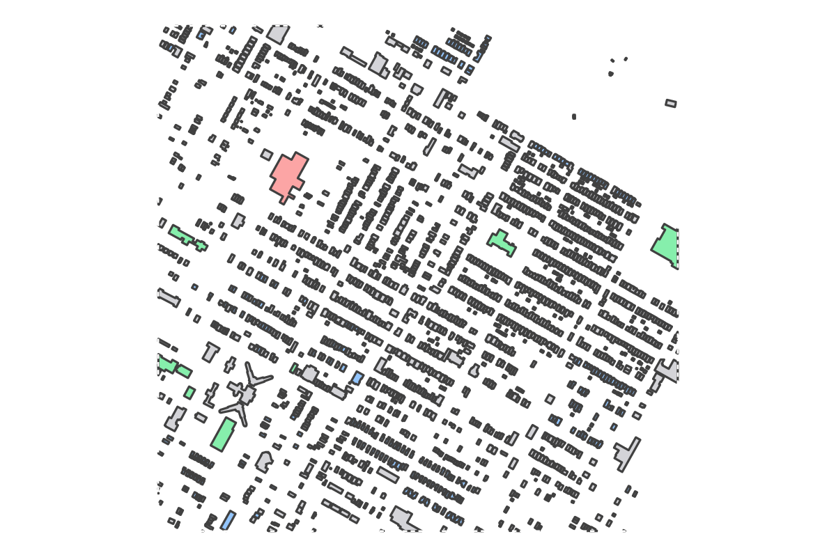 Program breakdown map