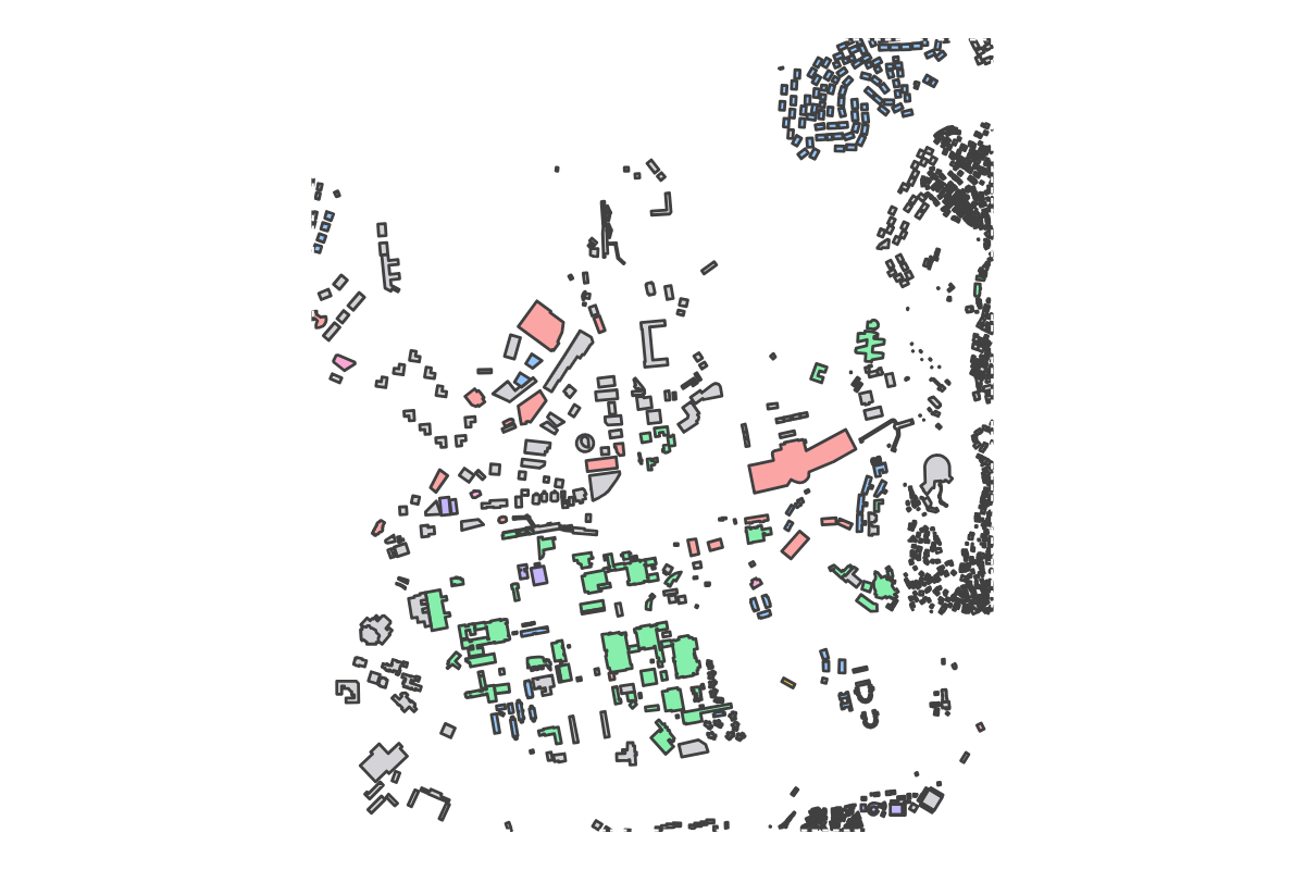 Program breakdown map