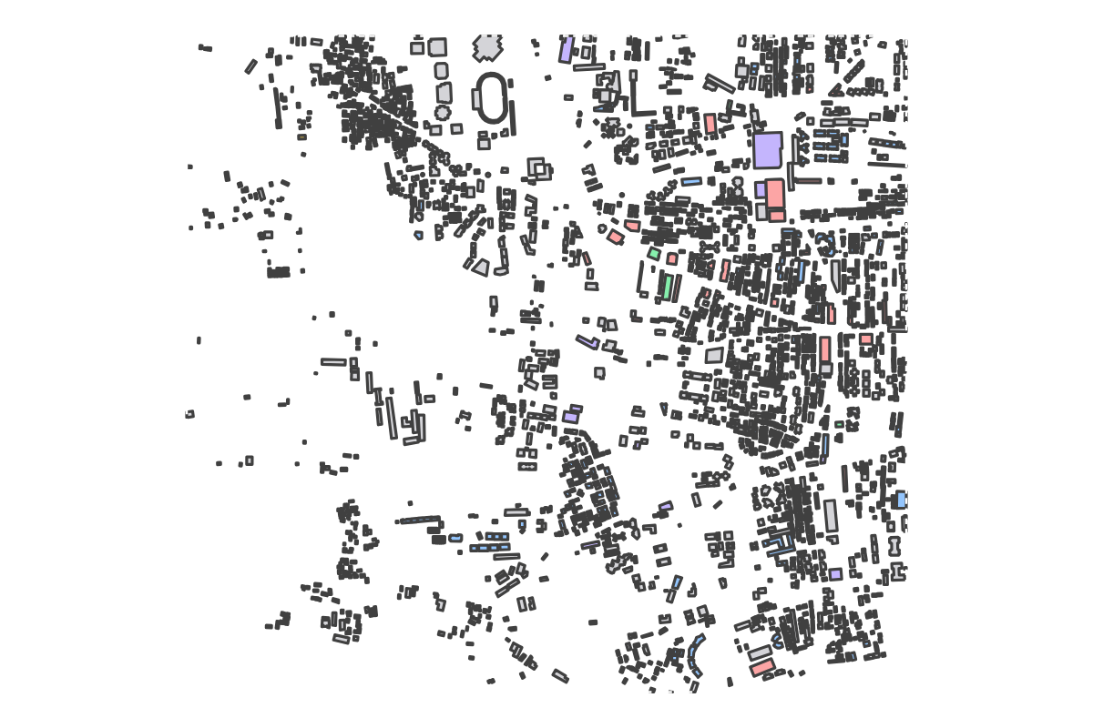 Program breakdown map
