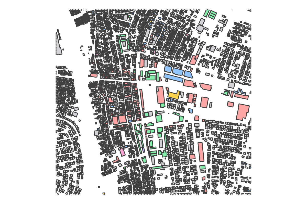 Program breakdown map