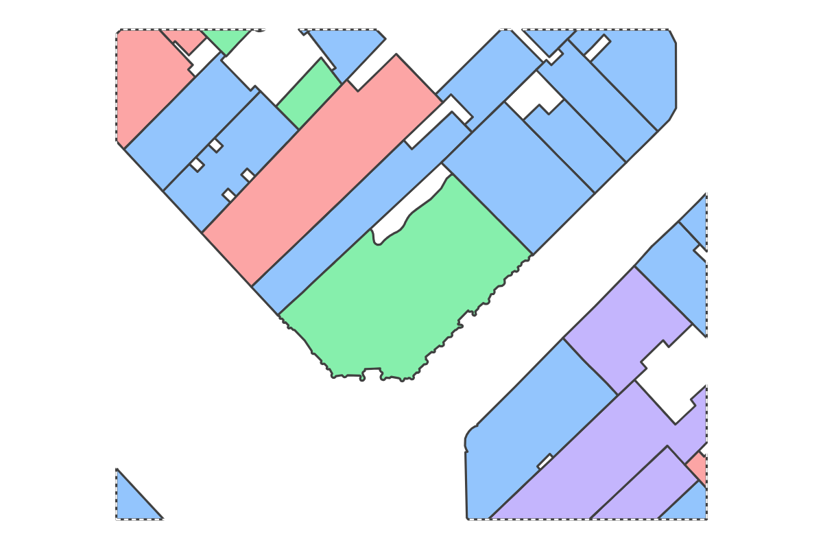 Program breakdown map