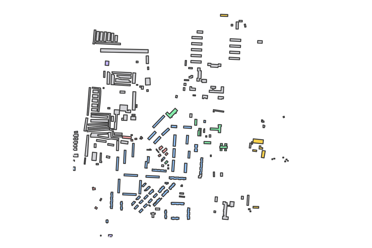 Program breakdown map