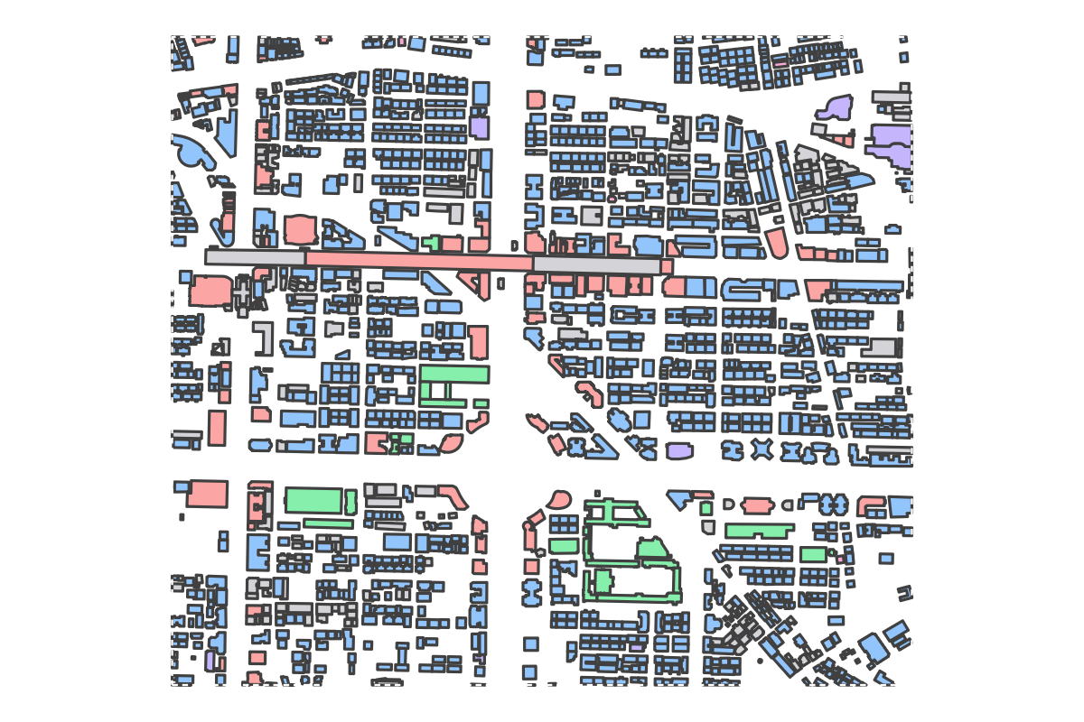 Program breakdown map