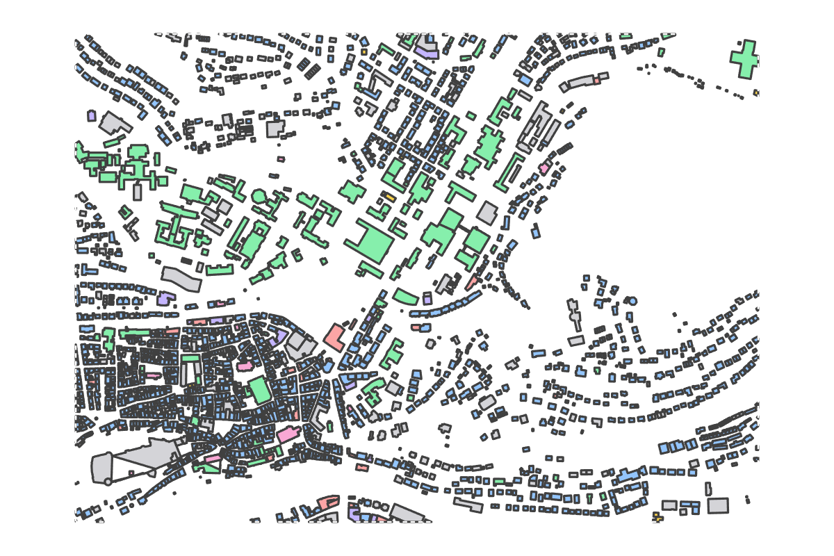 Program breakdown map