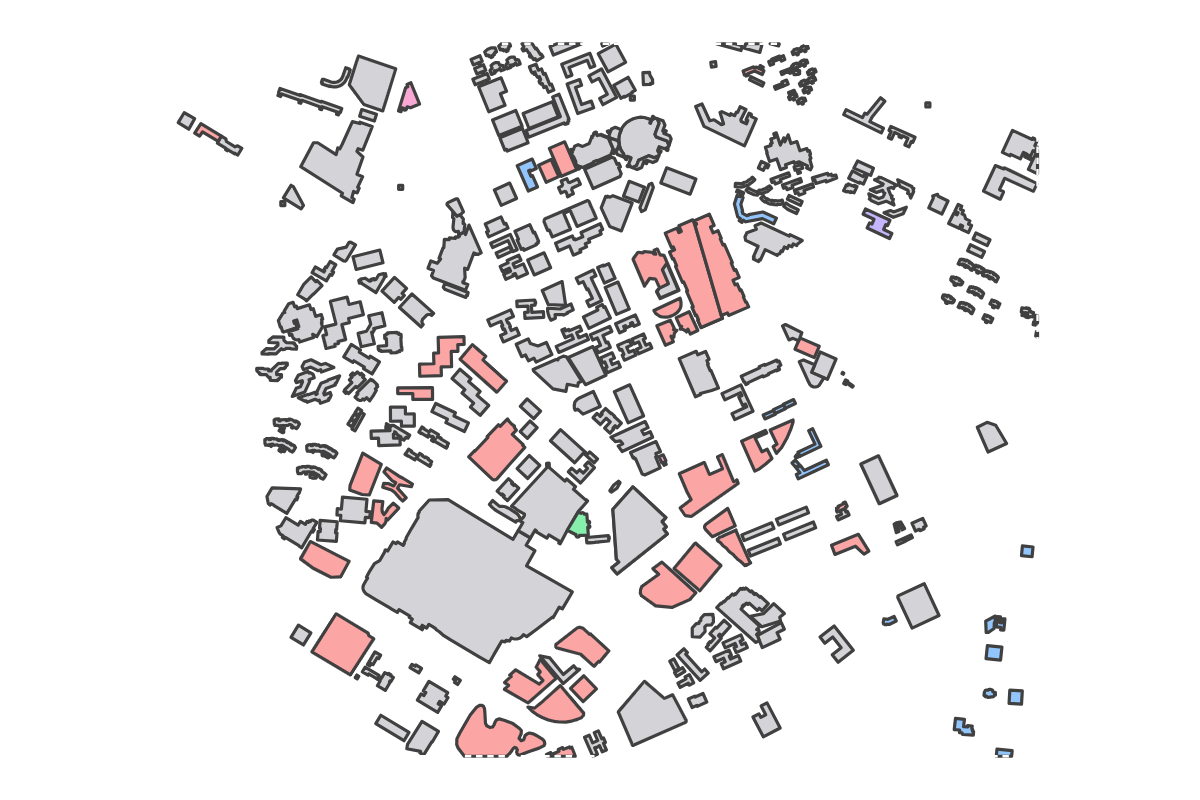Program breakdown map