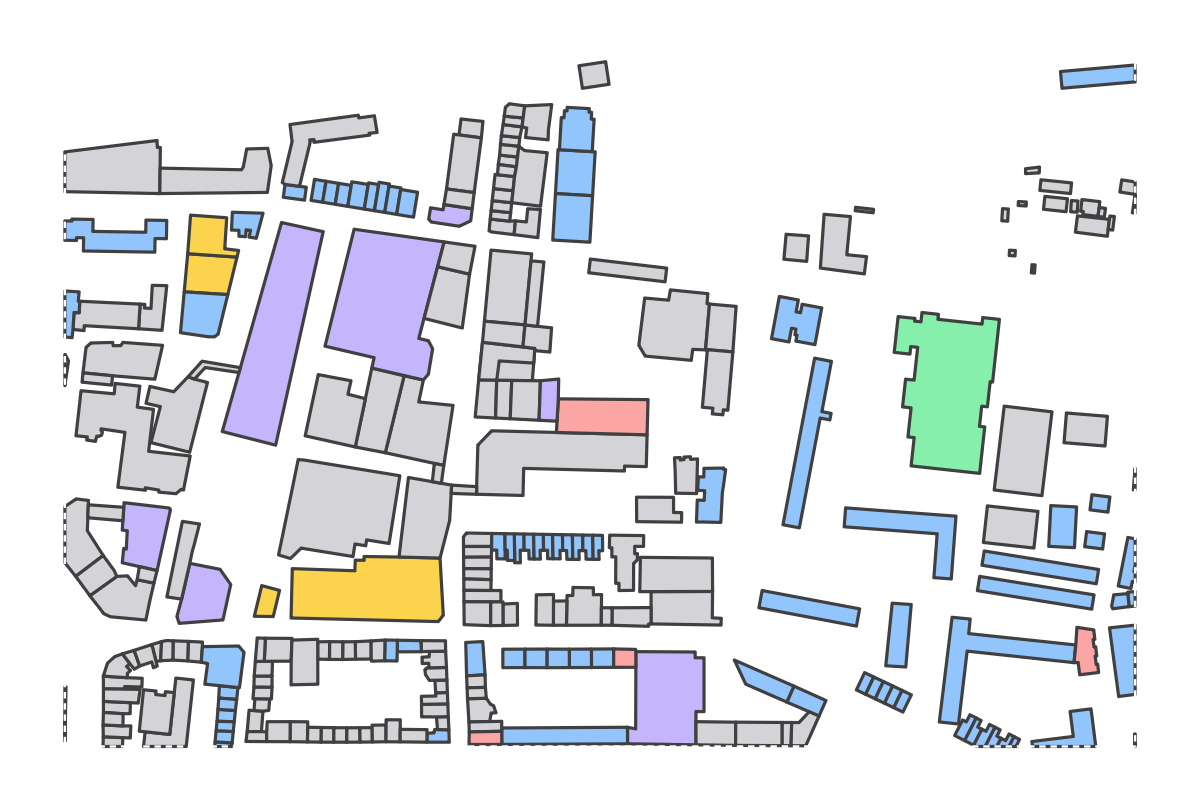 Program breakdown map