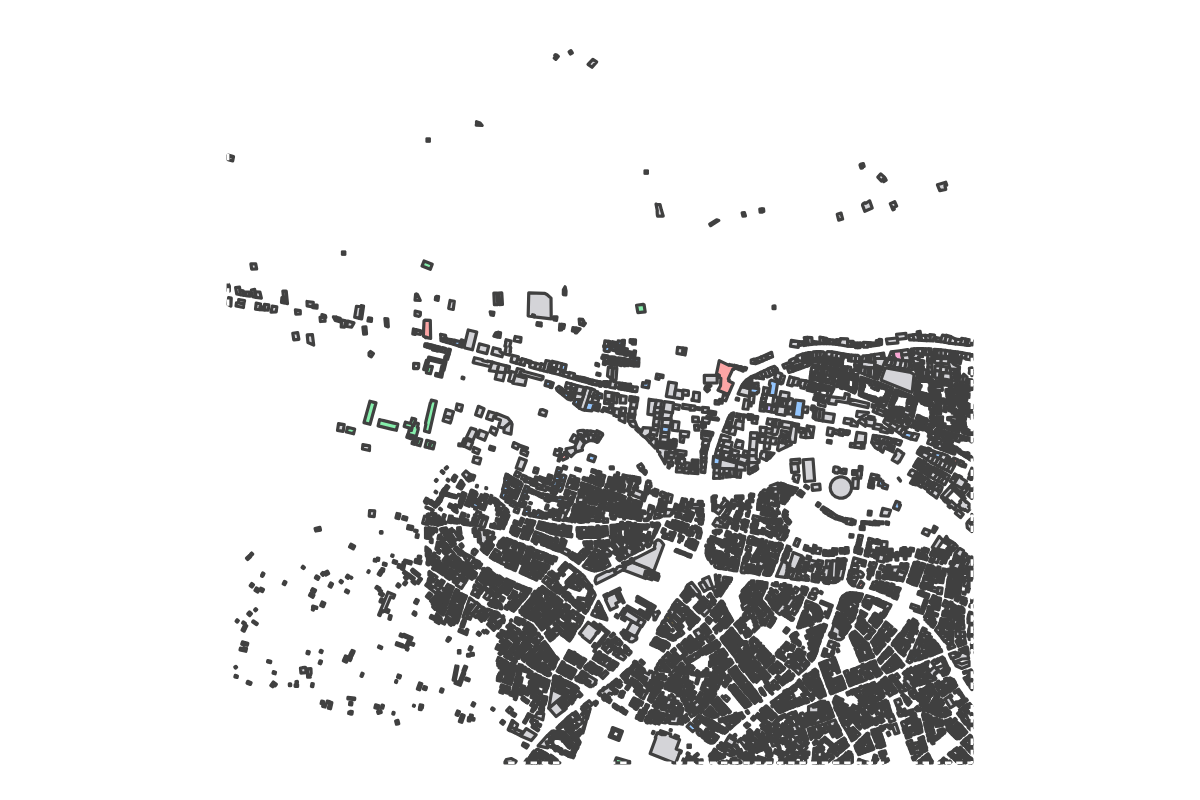 Program breakdown map