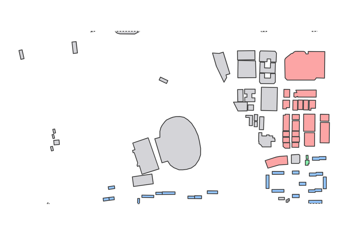 Program breakdown map