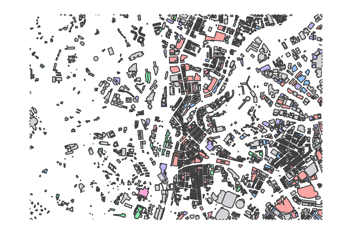 Program breakdown map