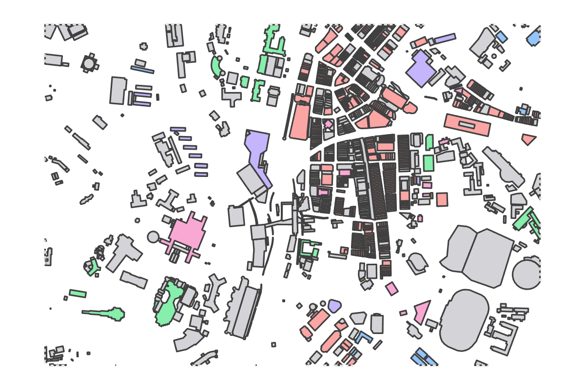 Program breakdown map