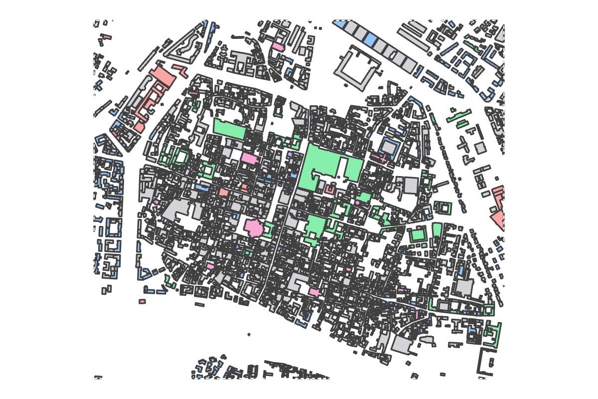 Program breakdown map